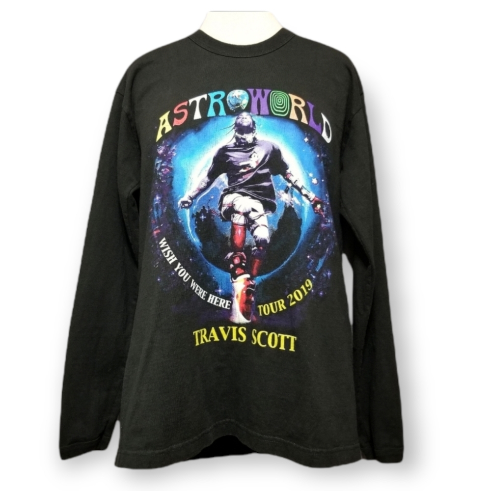 Travis Scott Astroworld 2019 Tour Shirt by Stussy